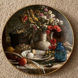 Collector Plate - Ochtend Stillven / Still Life in the Morning / Royal Mosa